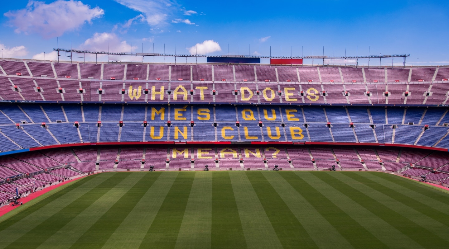 Camp Nou Barcelona In March