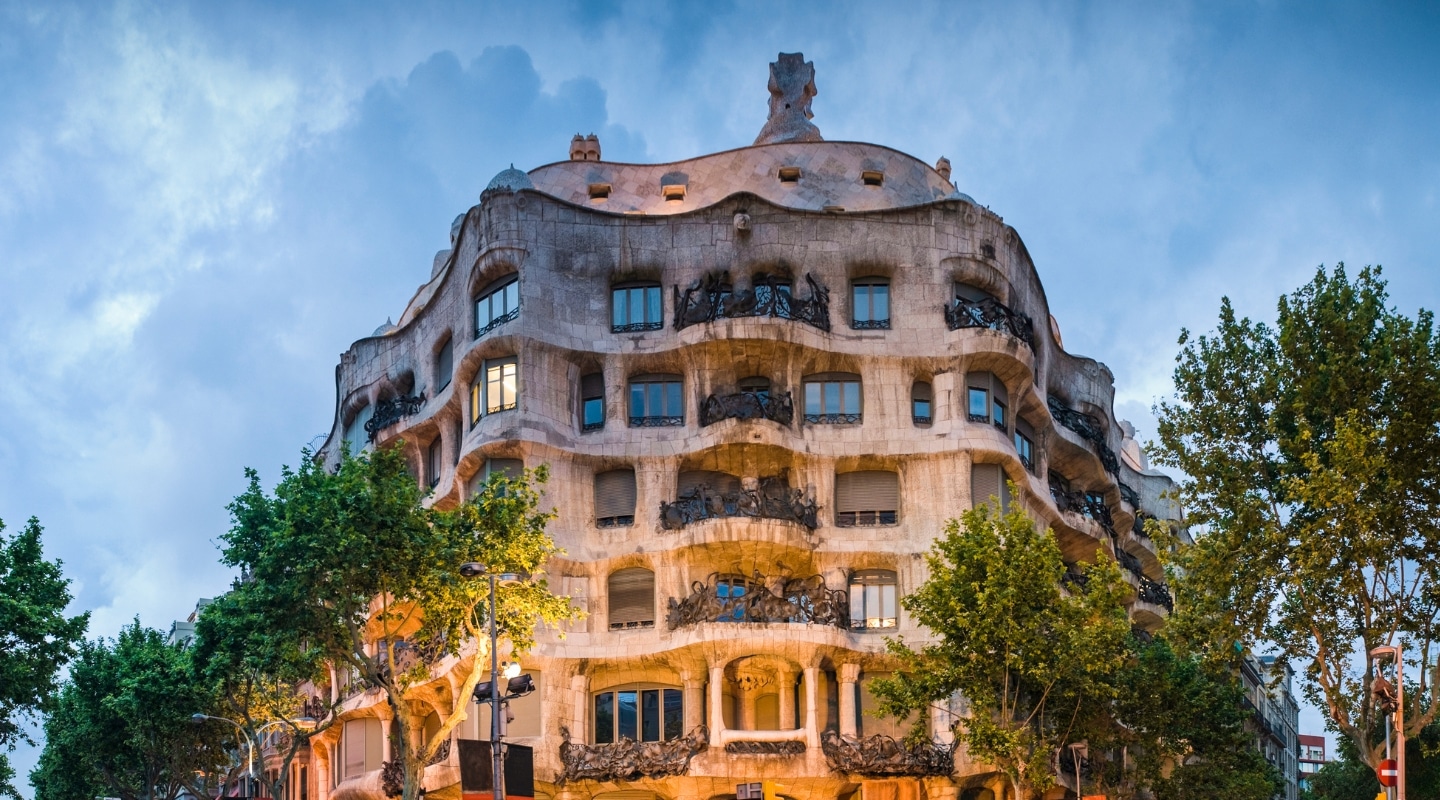 Casa Milà Gaudi Barcelona