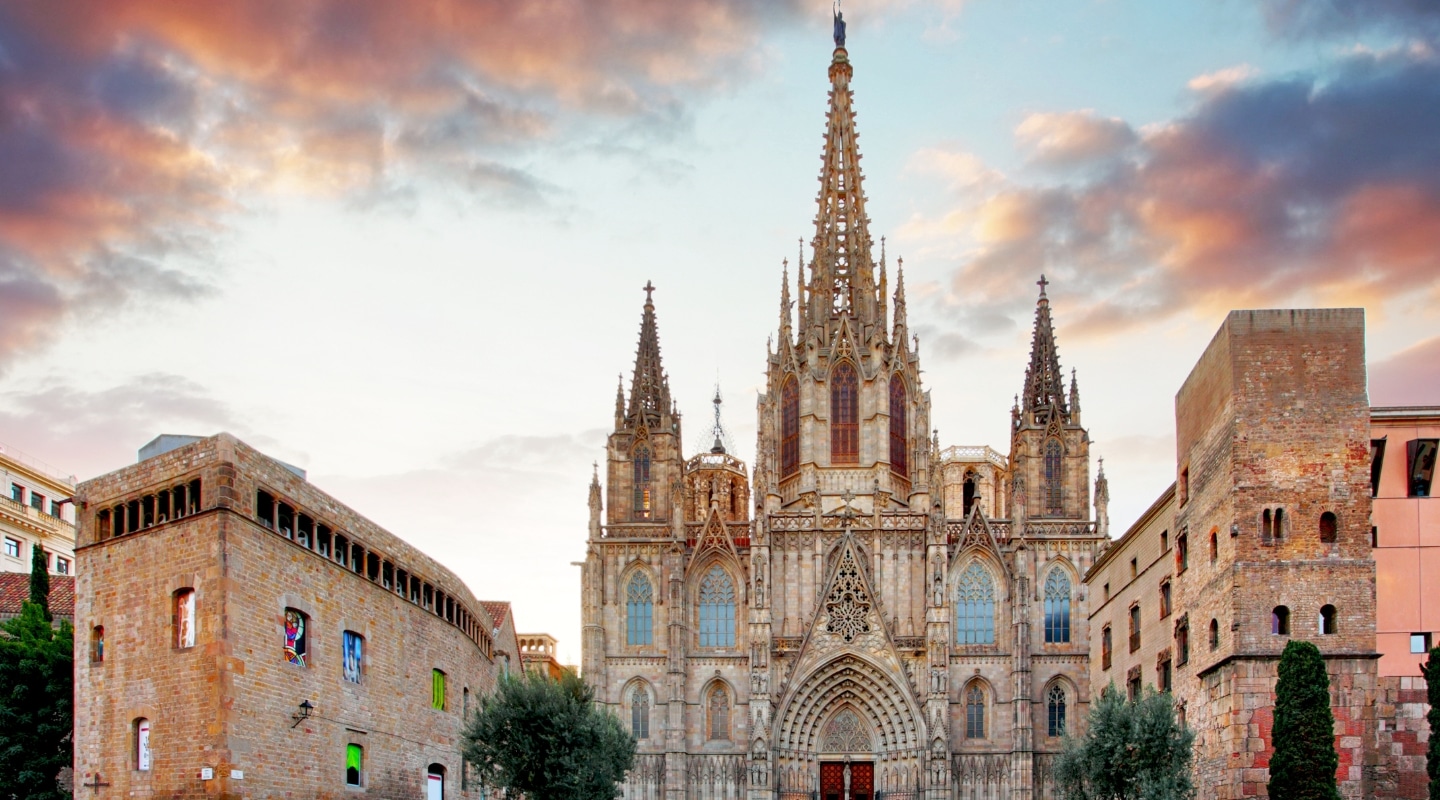 Visiting the Catedral de Barcelona
